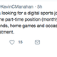 Illustration for article titled NJ.com Sports Director Advertises Shitty Job, Is A Real Asshole About It